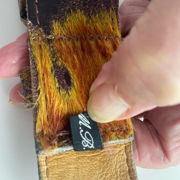 Colorful PONY skin belt with lovely buckle. - Picture 5 of 5